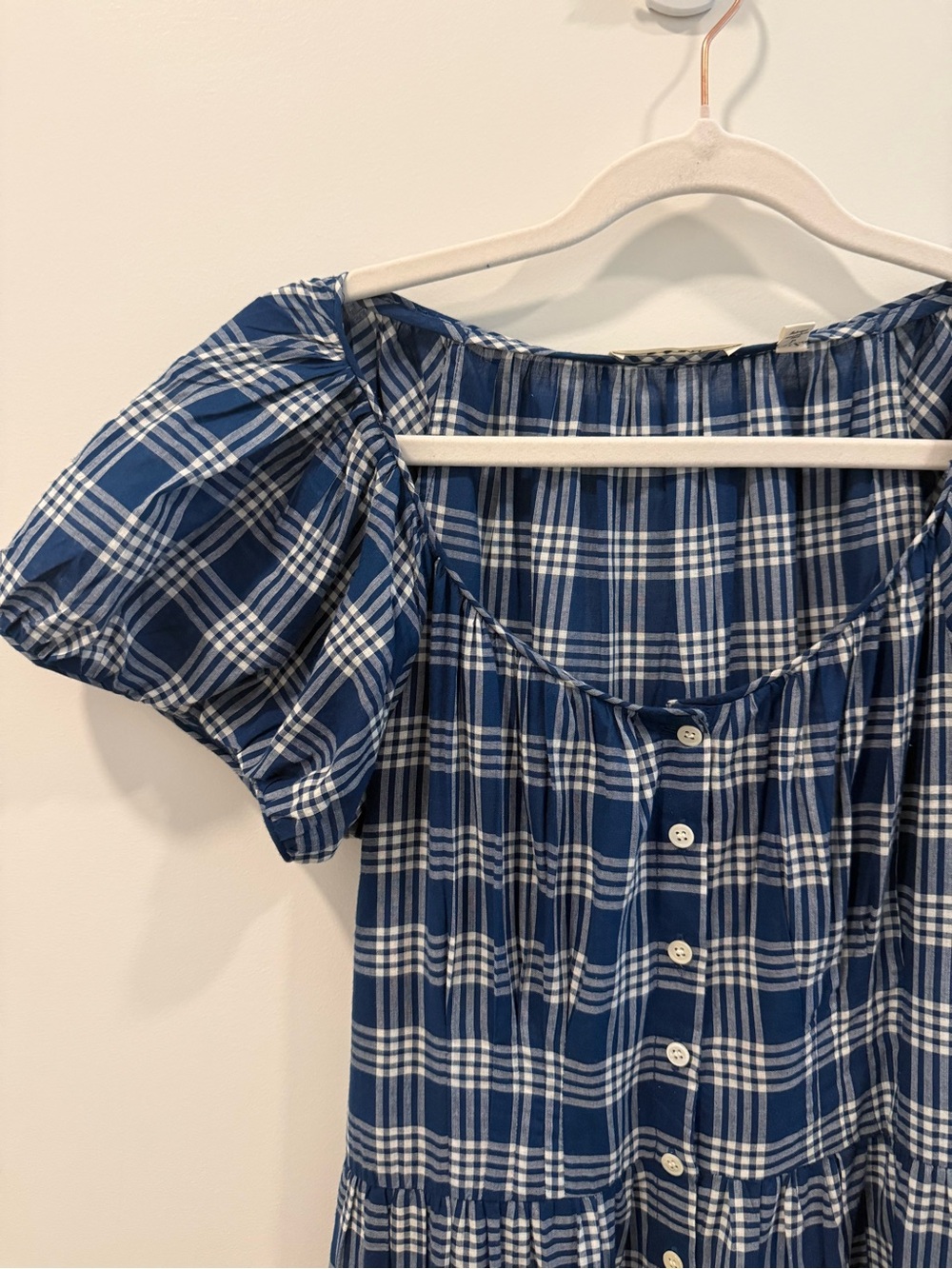 Doen Valenne Dress in Dorset Plaid size S - Picture 2 of 10